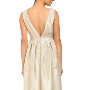 Jill Jill Stuart Metallic Fit And Flare Dress